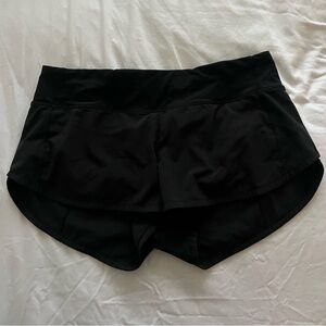 LuluLemon Black Speed-Up Short